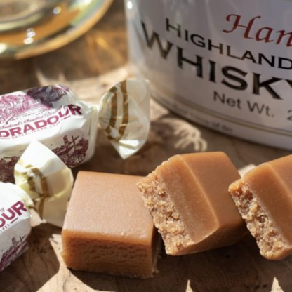 Close up of the Whiskey Fudge
