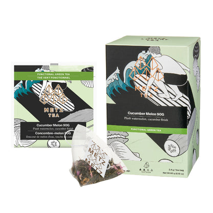 Metz Cucumber Melon Tea - 25 count