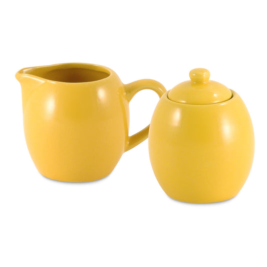 Amsterdam Cream & Sugar Set - Yellow - Image 1