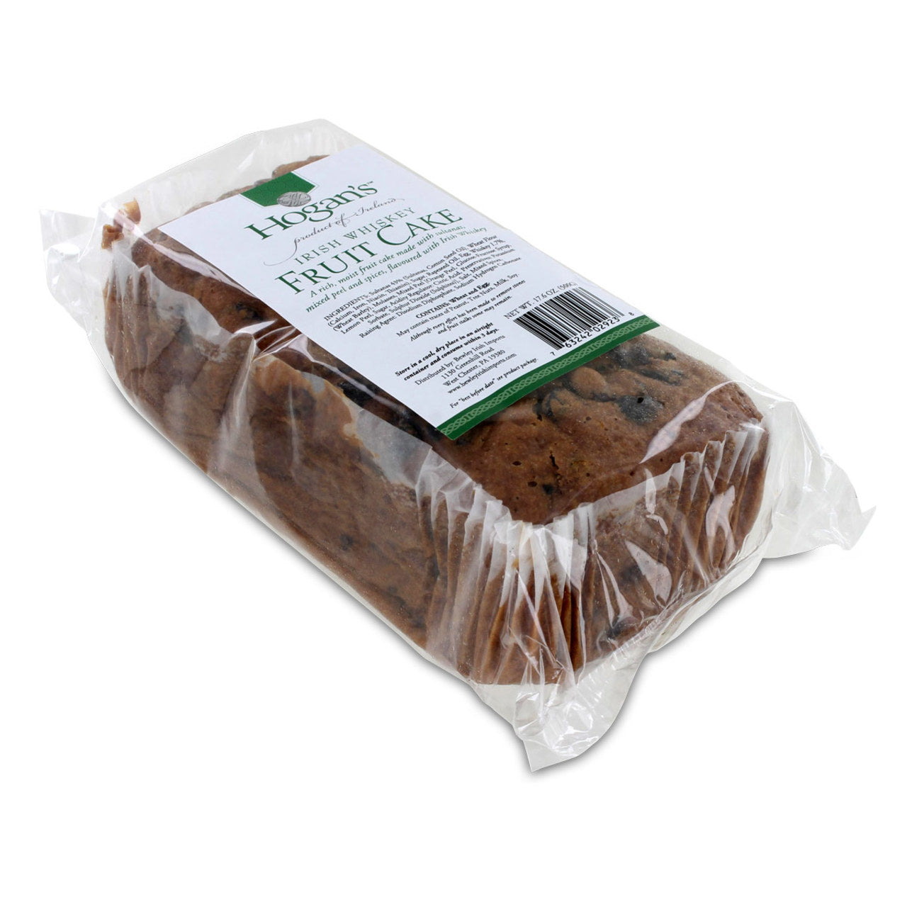 Hogan's Irish Whiskey Fruit Cake - 17.6oz (498g)