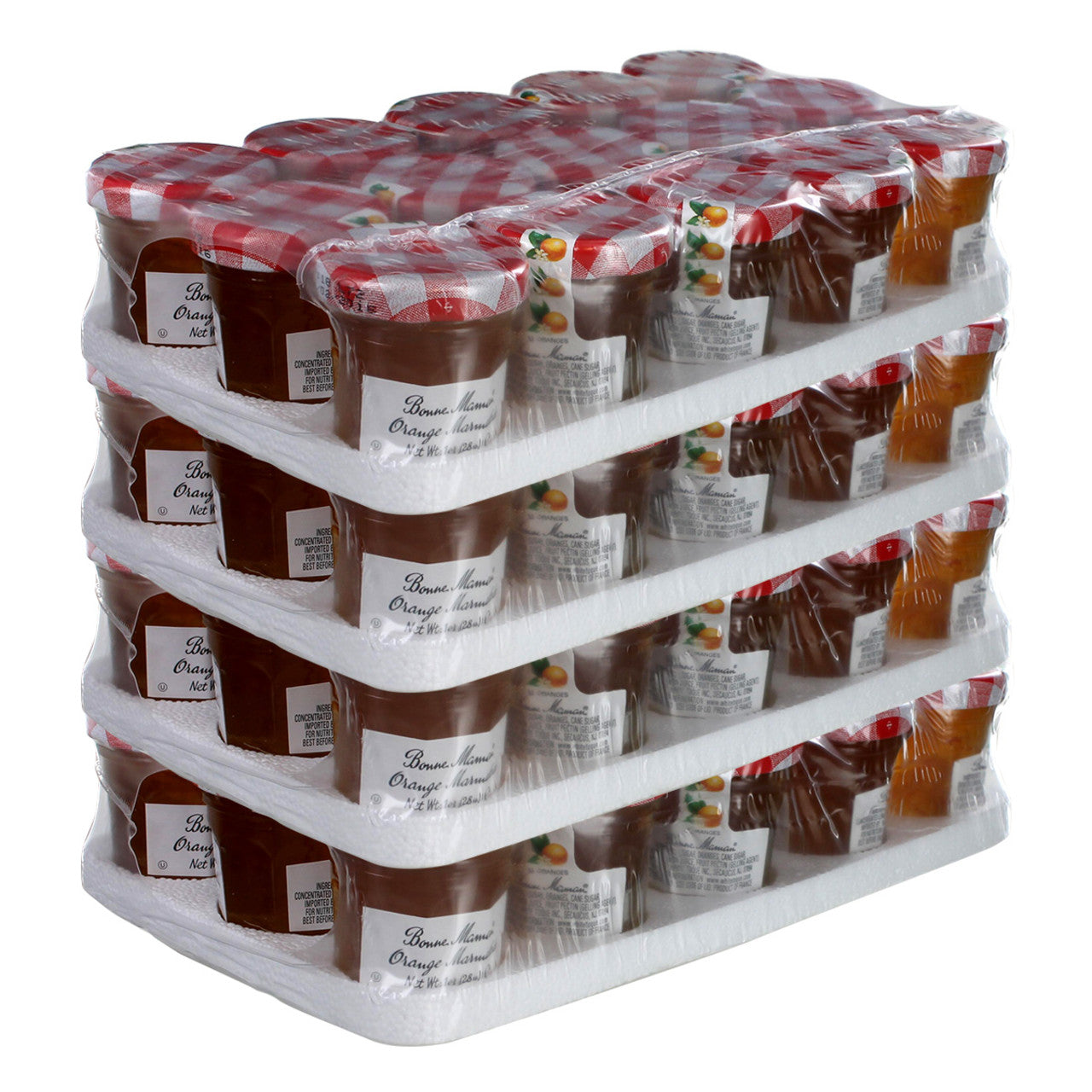 TREASURE - みかん Bonne Maman Mini Preserves - Orange Marmalade - 1oz - Pack