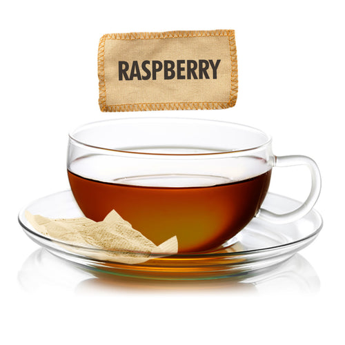 Raspberry Flavored Black Tea - Sampler Size - 5 Tea Bags