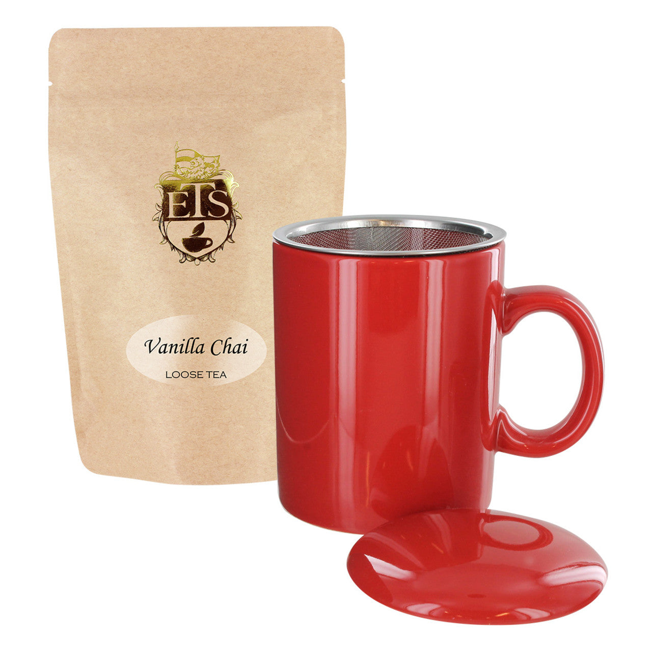 Teaz Cafe© Mug with Vanilla Chai Tea Gift Set