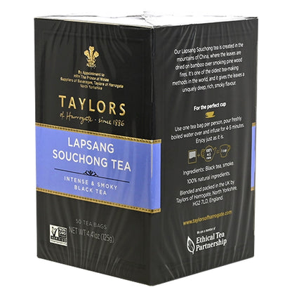 Taylors of Harrogate Lapsang Souchong Tea Bags - 50 count
