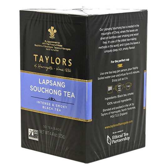 Taylors of Harrogate Lapsang Souchong Tea Bags - 50 count