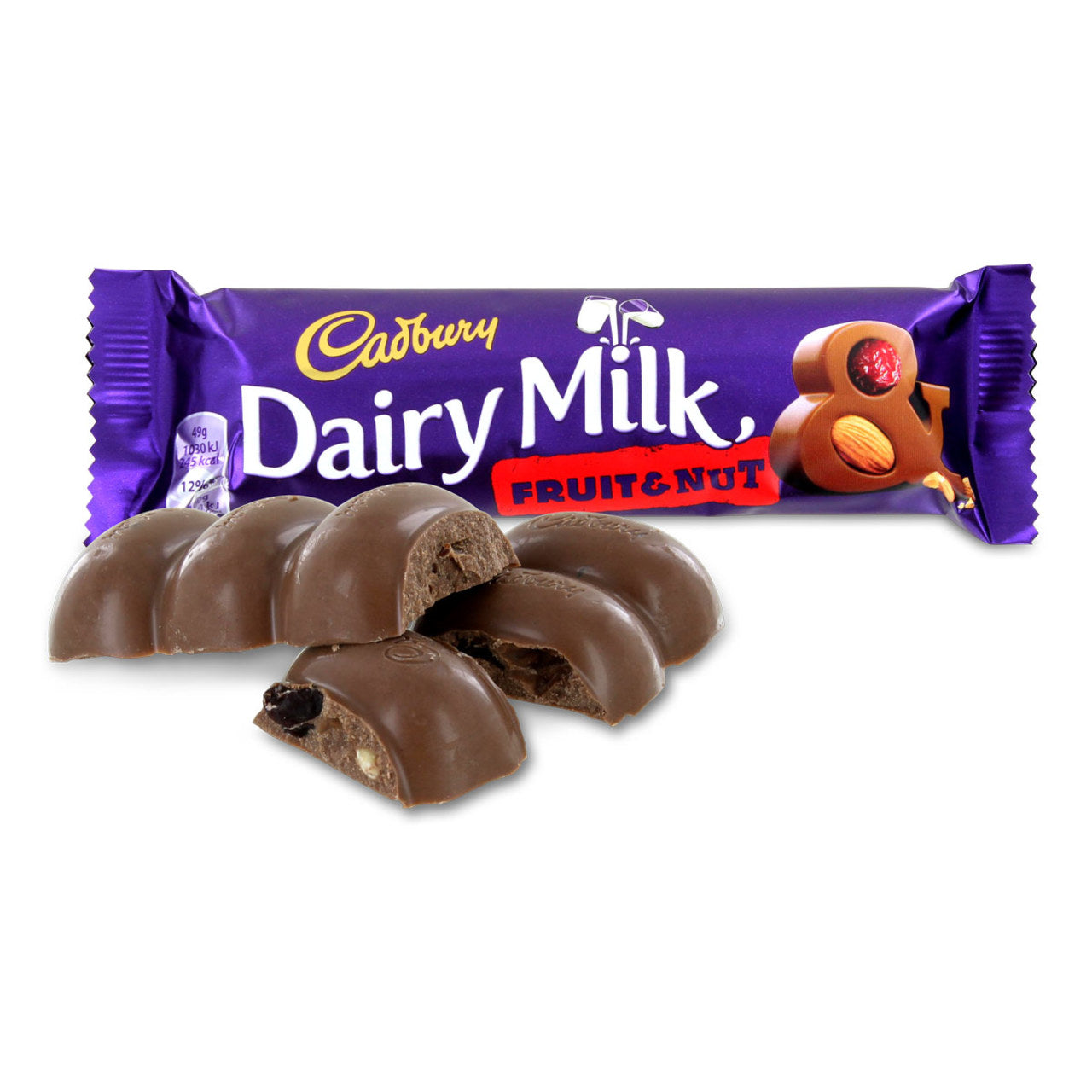Cadbury Fruit and Nut Chocolate Bar - 1.72oz (49g)