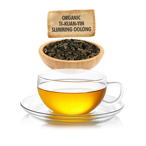 Organic Ti Kuan Yin Slimming Oolong Tea - Loose Leaf
