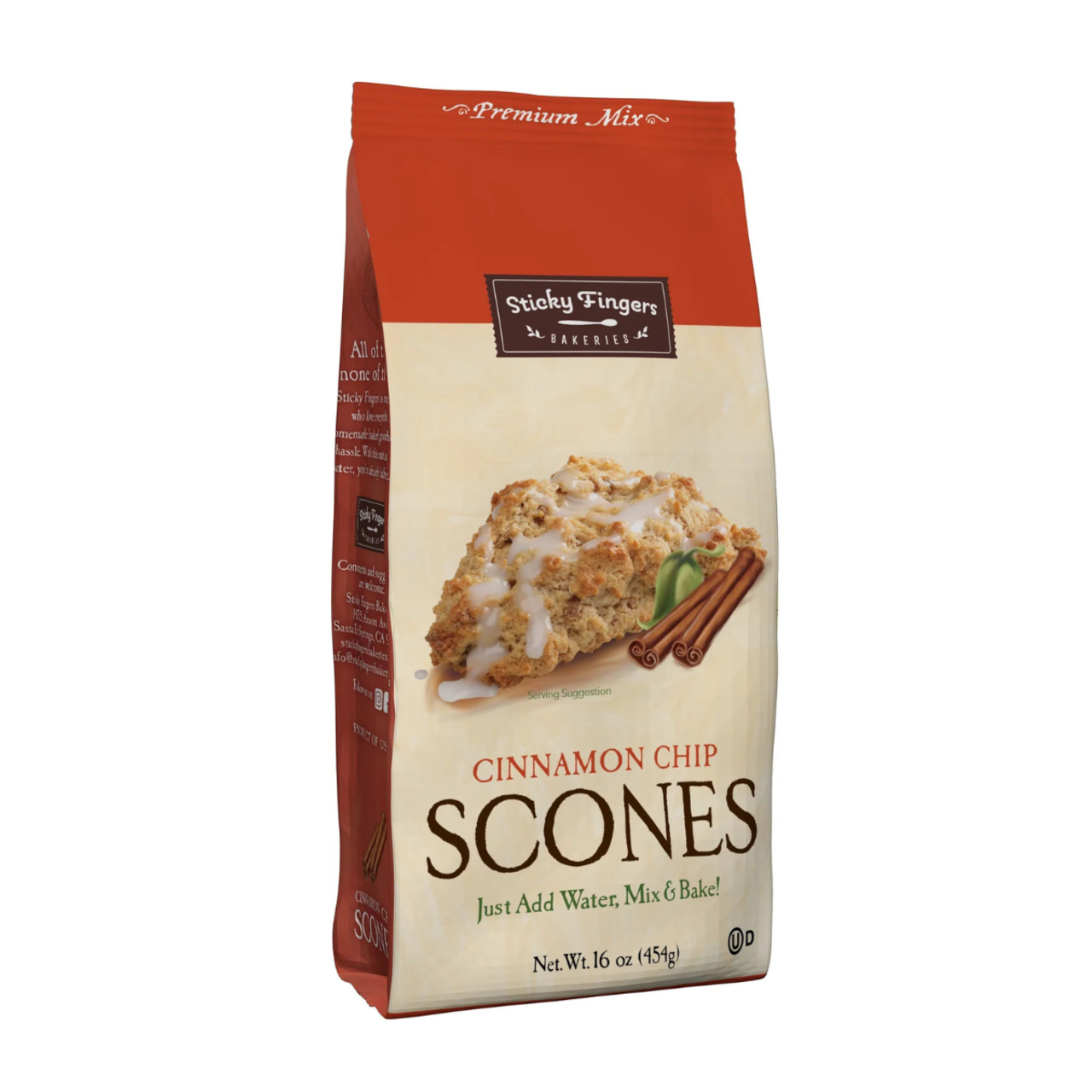 Scone Mix - Cinnamon Chip - 16oz (454g) - Image 1