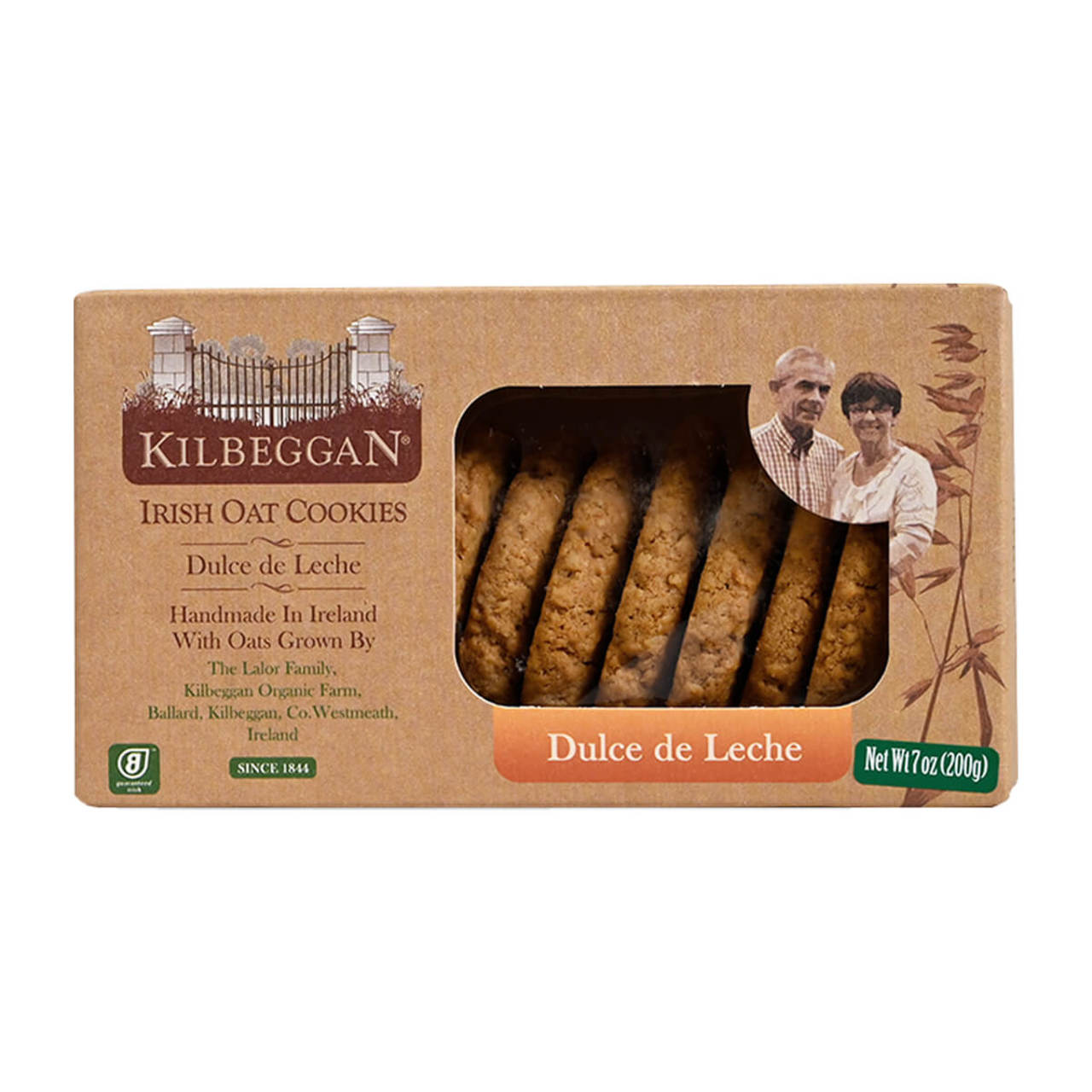 Kilbeggan Dulce de Leche Irish Oat Cookies - 7oz (200g)