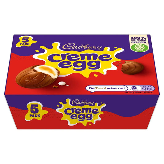 Cadbury Mixed Creme Egg 5 Pack - 7.05oz (200g)