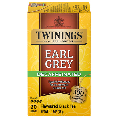 Twinings Earl Grey Decaffeinated Tea - 20 count - Image 1