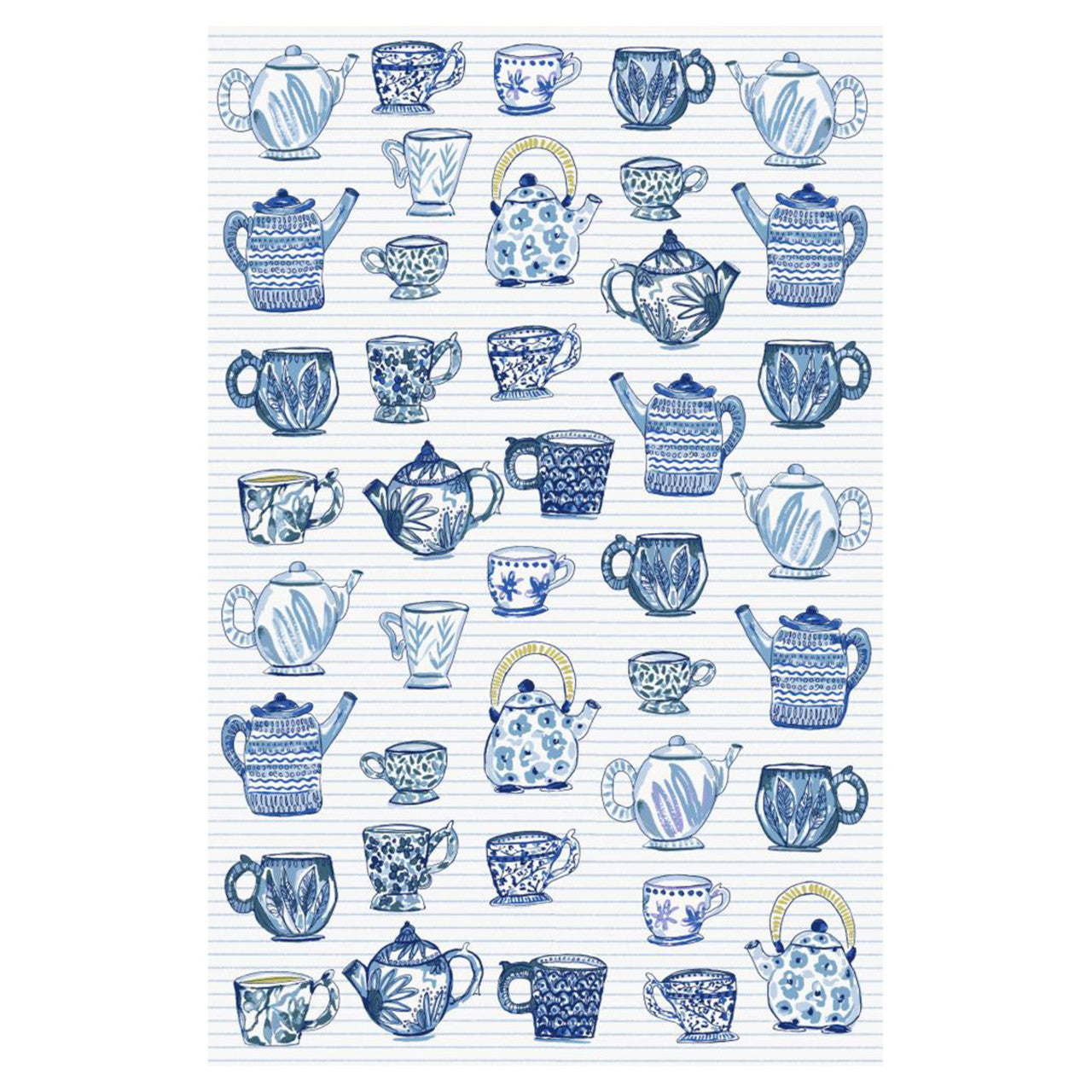 Tea Cups Tea Towel