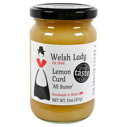 Welsh Lady's Lemon Curd - 11oz (311g) - Image 1