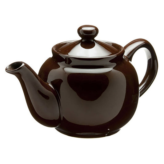 Amsterdam 2 Cup Teapot - Brown - Image 1