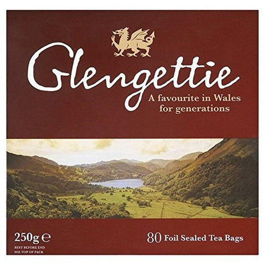 Glengettie Tea Bags - 80 count - Image 1