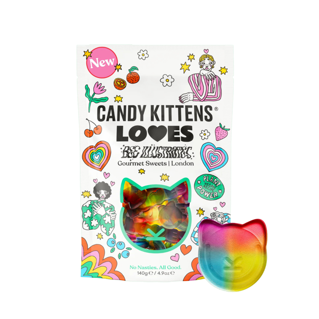 Candy Kittens Love Candy - 4.9oz (140g)