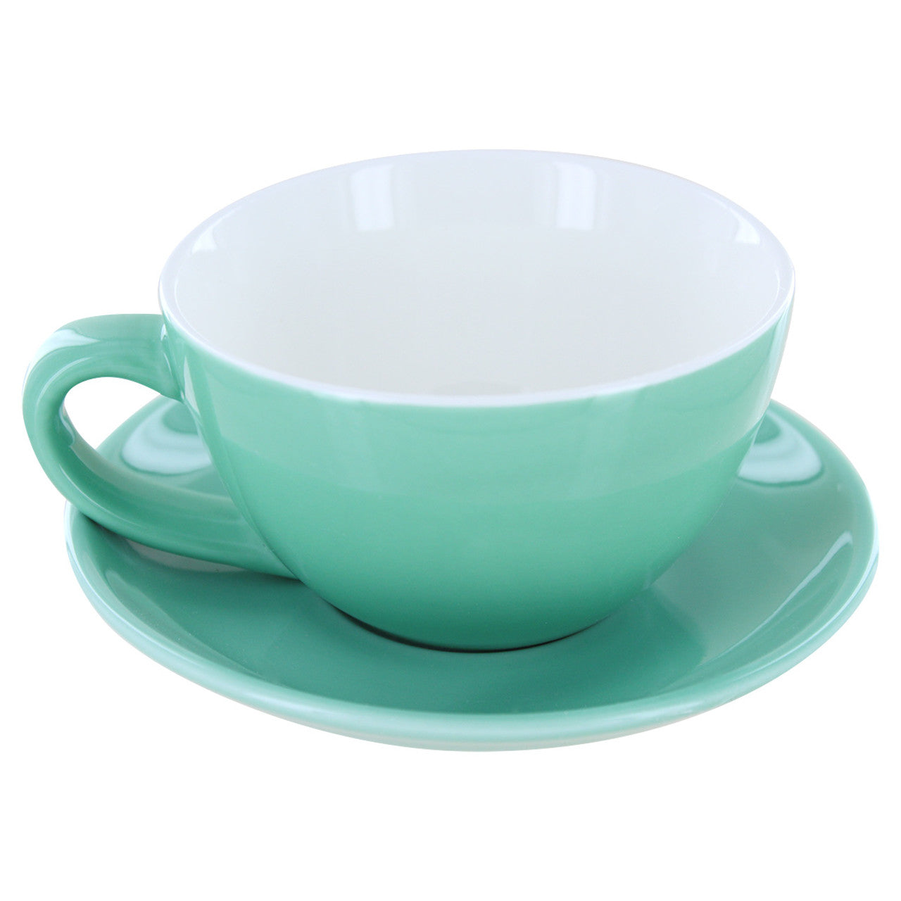 English Tea Store Porcelain Tea Cup-Green Gloss Finish