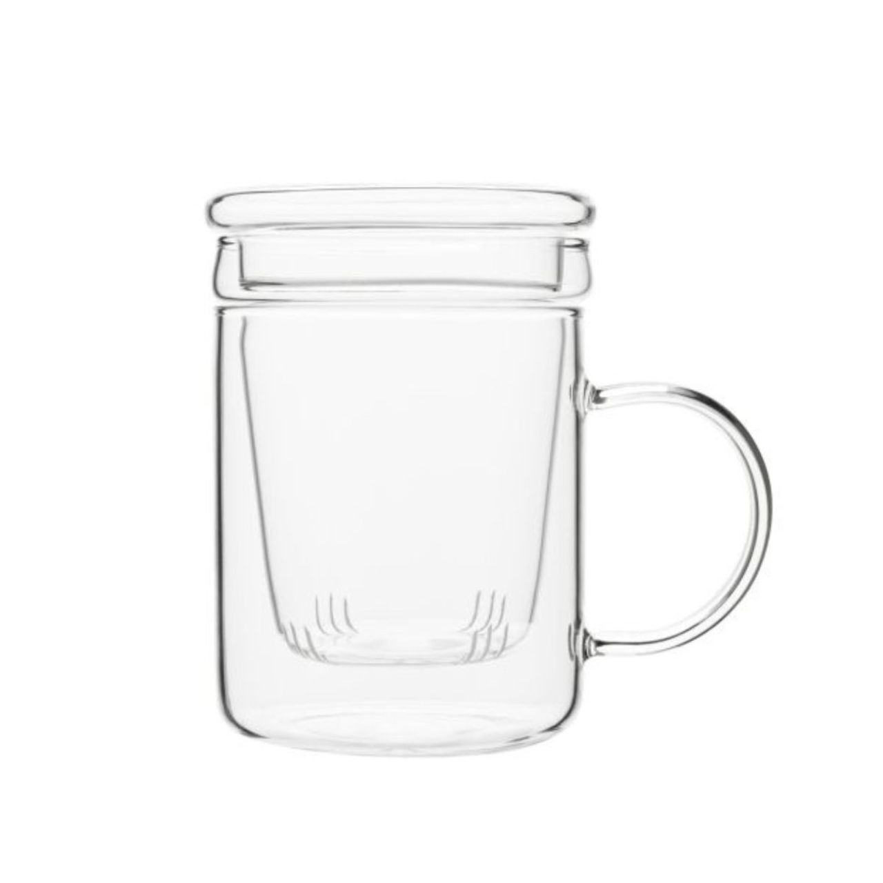 Glass Tea Infuser Mug - 16oz