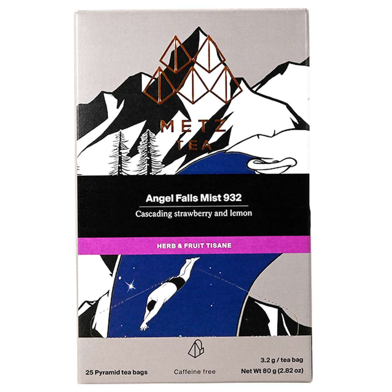 Metz Angel Falls Mist Tea - 25 count