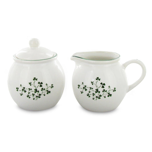 Shamrock Sugar & Creamer Set - Image 1