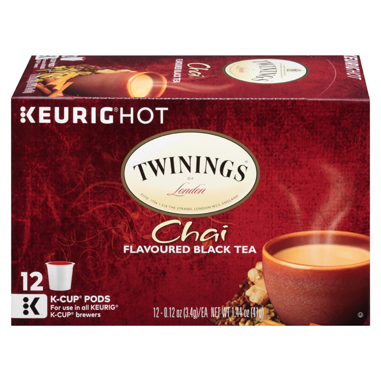 Twinings Chai Tea K-Cups - 12 count - Image 1