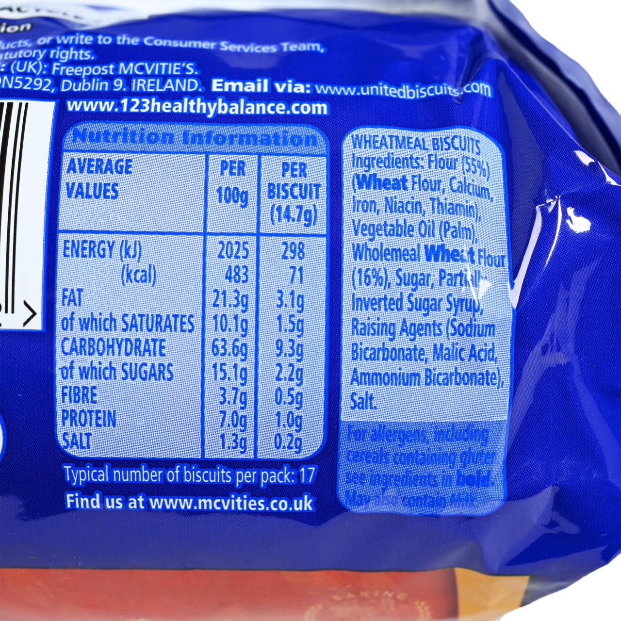 McVities Digestives - Original - 7.9oz (225g)