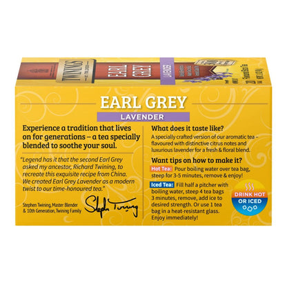 Twinings' Earl Grey Lavender Tea - 20 count - Image 4