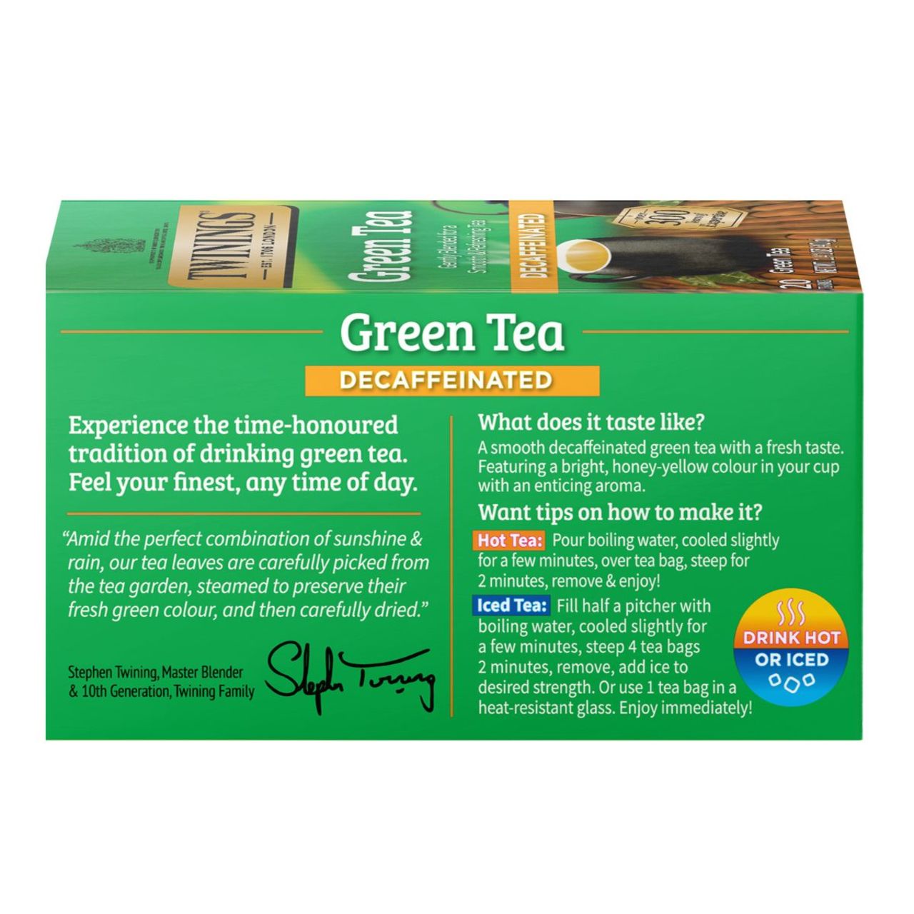 Twinings' Decaffeinated Green Tea - 20 count - Image 4
