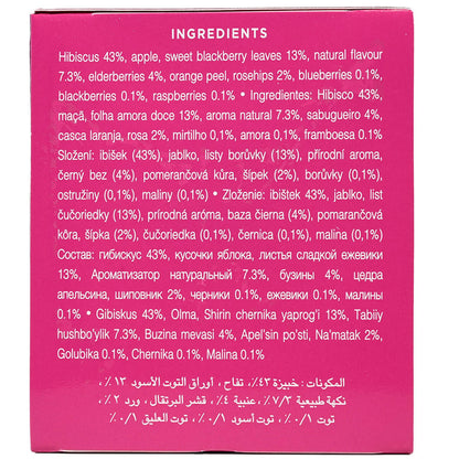 Ahmad Tea Mixed Berries & Hibiscus Infusion - Teabags -20 count - Image 3