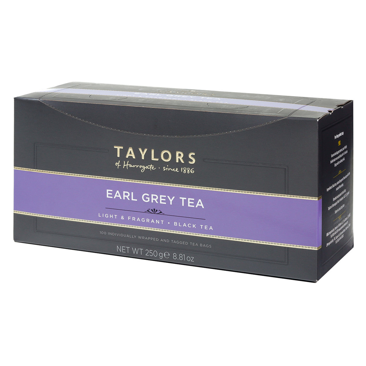 Taylors of Harrogate Earl Grey - String & Tag 100 count