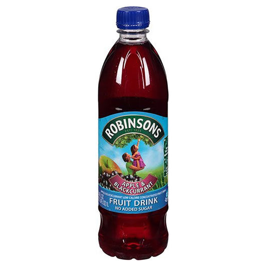 Robinsons' Apple & Black Currant No Added Sugar Fruit Drink - 33fl. (1L) - Image 1