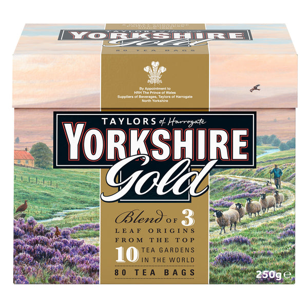 Yorkshire Gold Tea 80ct Tea Bags – English Tea Store Yorkshire Gold Tea 80ct Tea Bags – English Tea Store
