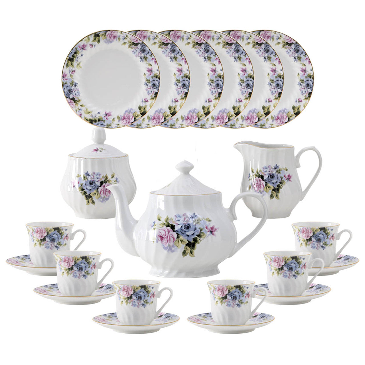 Millicent Porcelain Tea Set