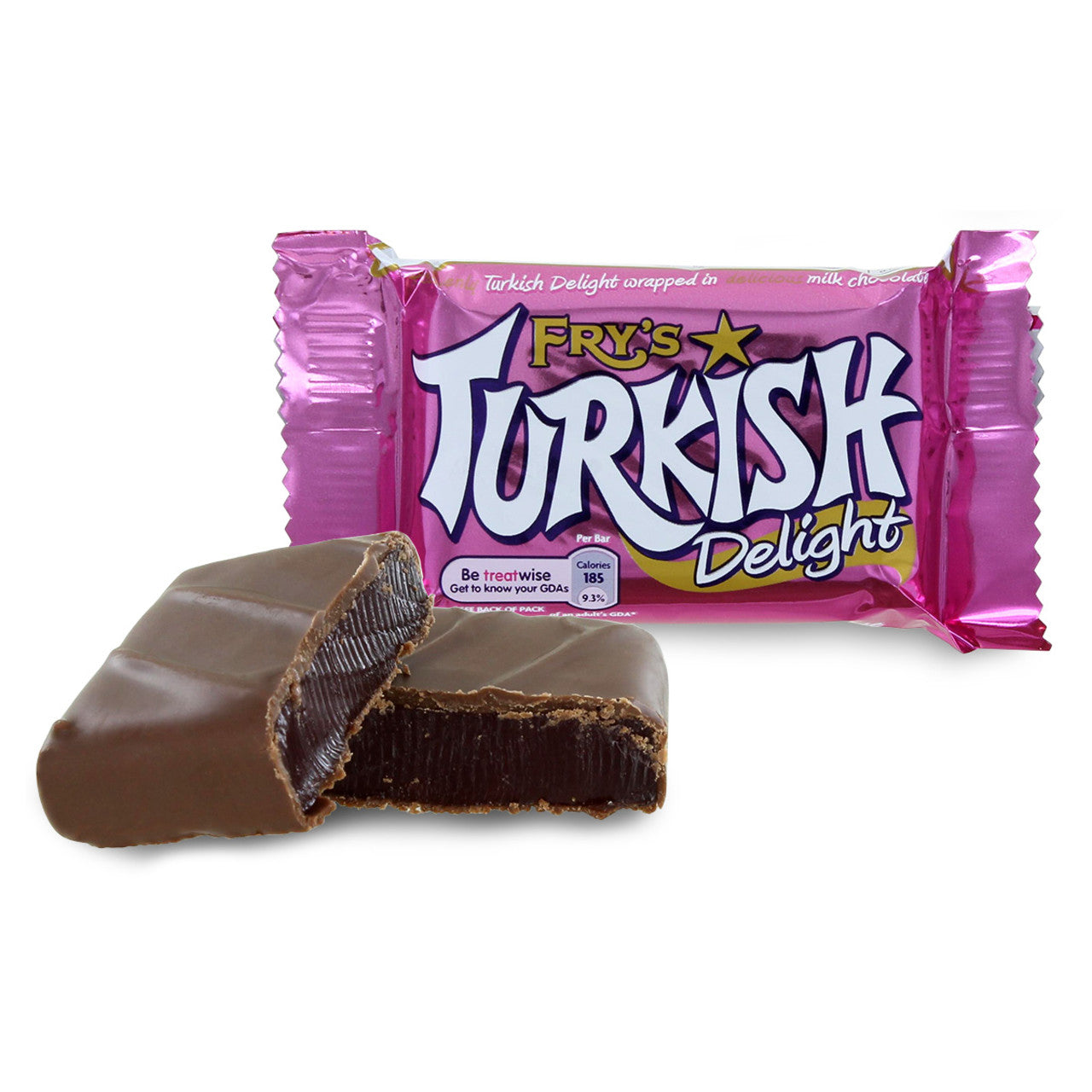 Frys Chocolate Turkish Delight Rose Flavour - 1.79oz (51g)