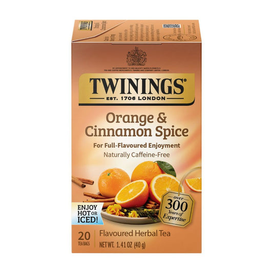 Twinings' Orange & Cinnamon Spice Herbal Tea - 20 count - Image 1