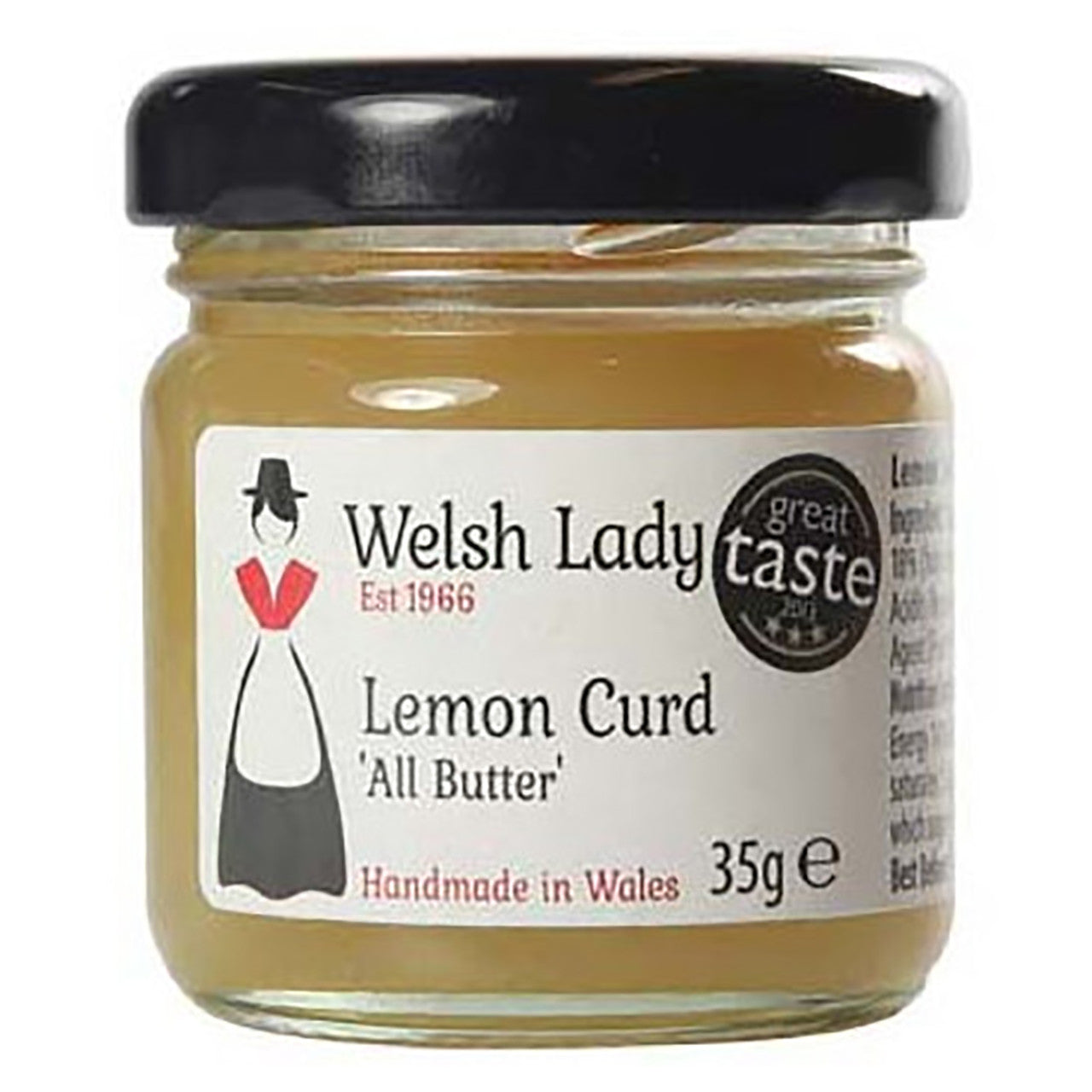 Welsh Lady's Lemon Curd Mini Jar - 1.23oz (35g)
