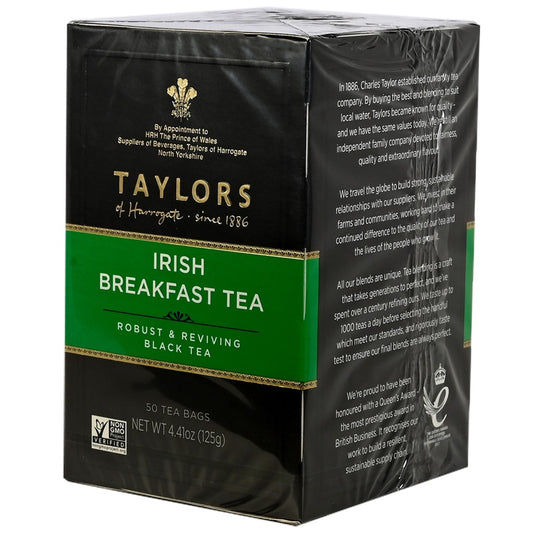 Taylors of Harrogate Irish Breakfast Tea Bags - 50 count - Image 1