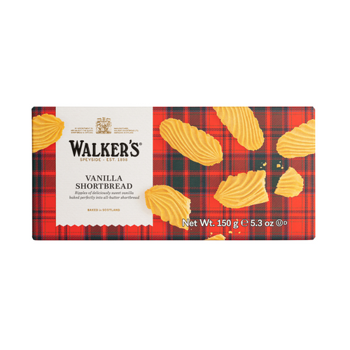 Walkers Vanilla Shortbread Cookies - 5.3oz (150g)