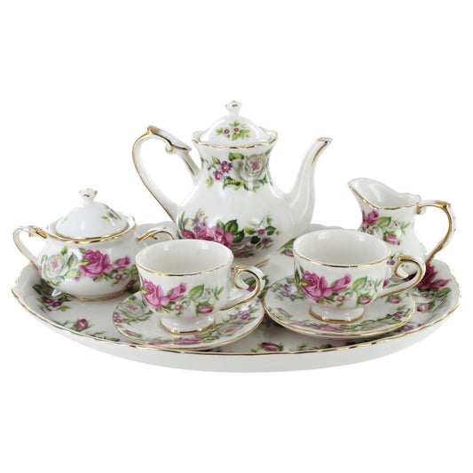 Childrens Tea Set -10 pcs - Country Rose