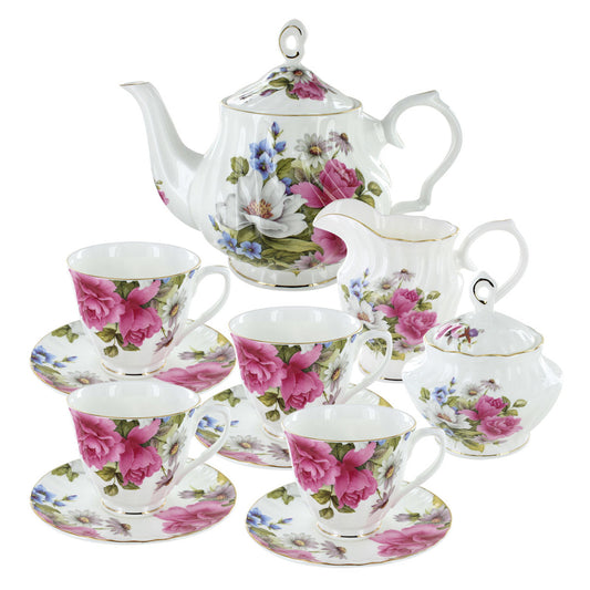 Graces Rose Bone China Tea Set Bundle - Image 1