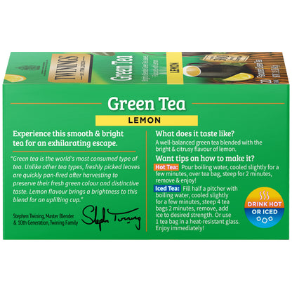 Twinings Lemon Green Tea - 20 count - Image 3
