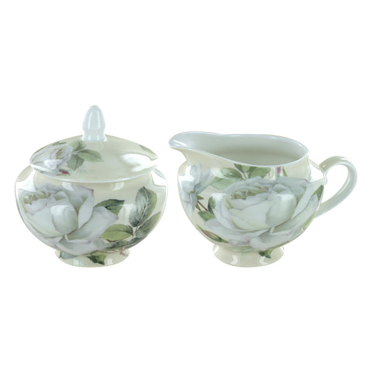 Iceberg Bone China - Sugar and Creamer Set - Image 1