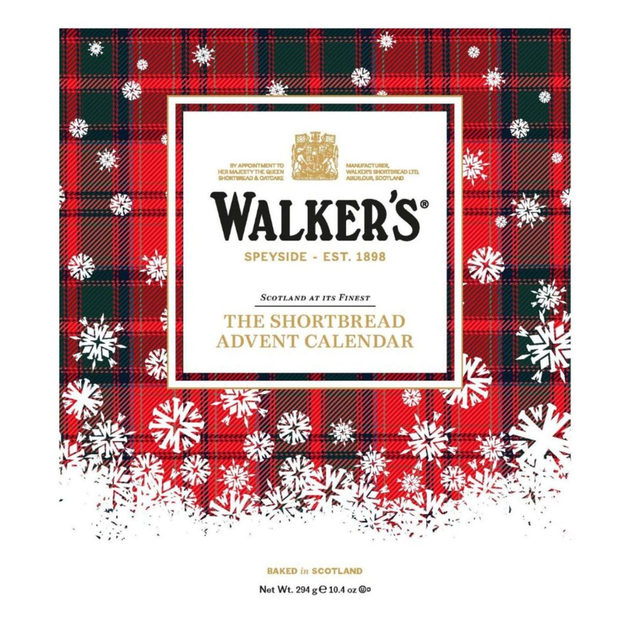 Walkers Shortbread Advent Calendar -  10.4oz (294g)