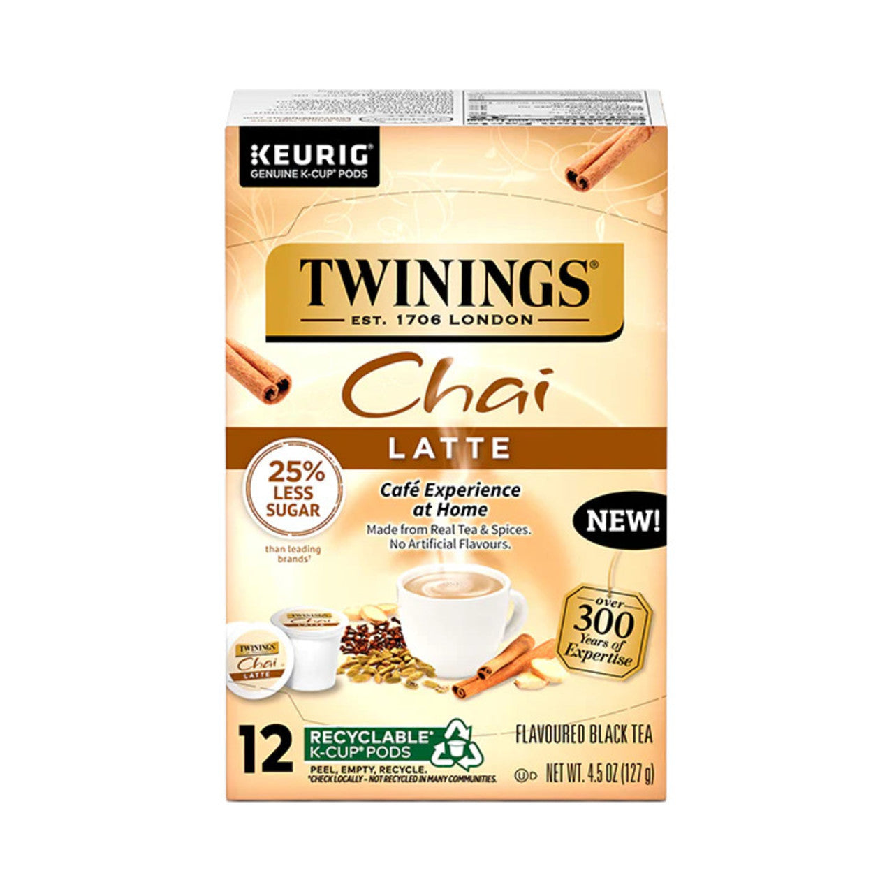 Twinings Chai Latte K-Cups - 12 count