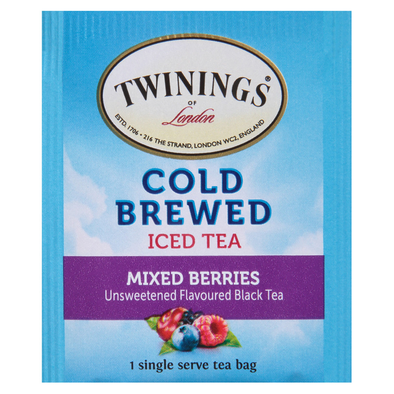 Twinings' Cold Brewed Iced Tea Mixed Berries - 20 count