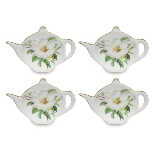 Magnolia Tea Bag Holder - Set of 4 - Image 1