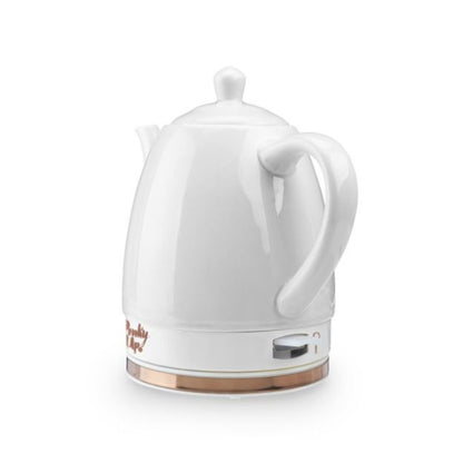 Noelle Grey Ceramic Electric Tea Kettle - 1.5L