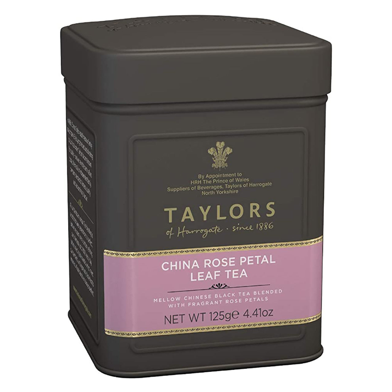 Taylors of Harrogate China Rose Petal Loose Leaf Tin - 4.4oz (124g)