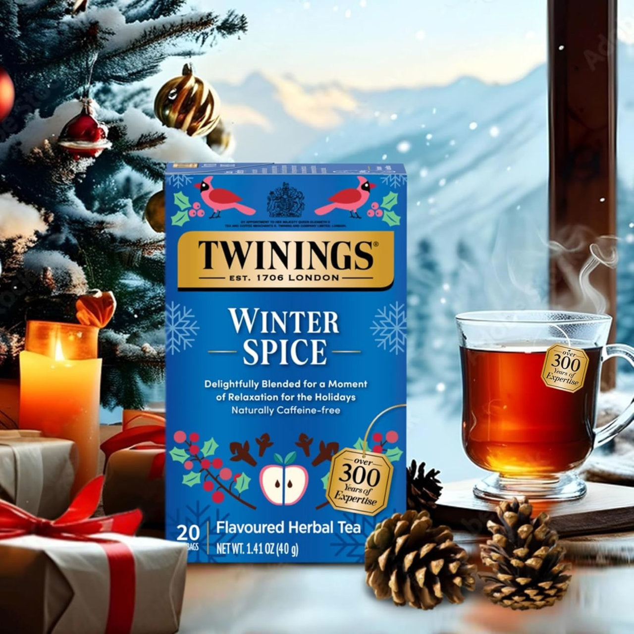 Twinings Herbal Tea - Winter Spice - 20 count
