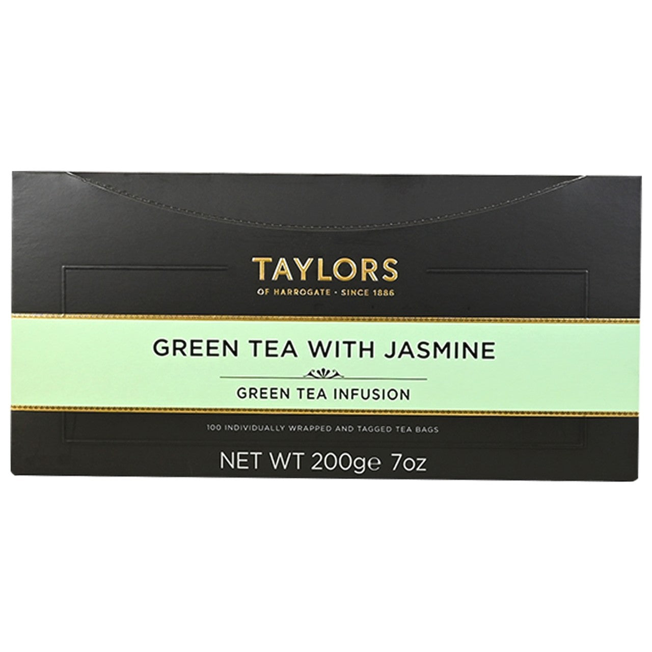 Taylors of Harrogate Green Tea with Jasmine - String & Tag 100 count